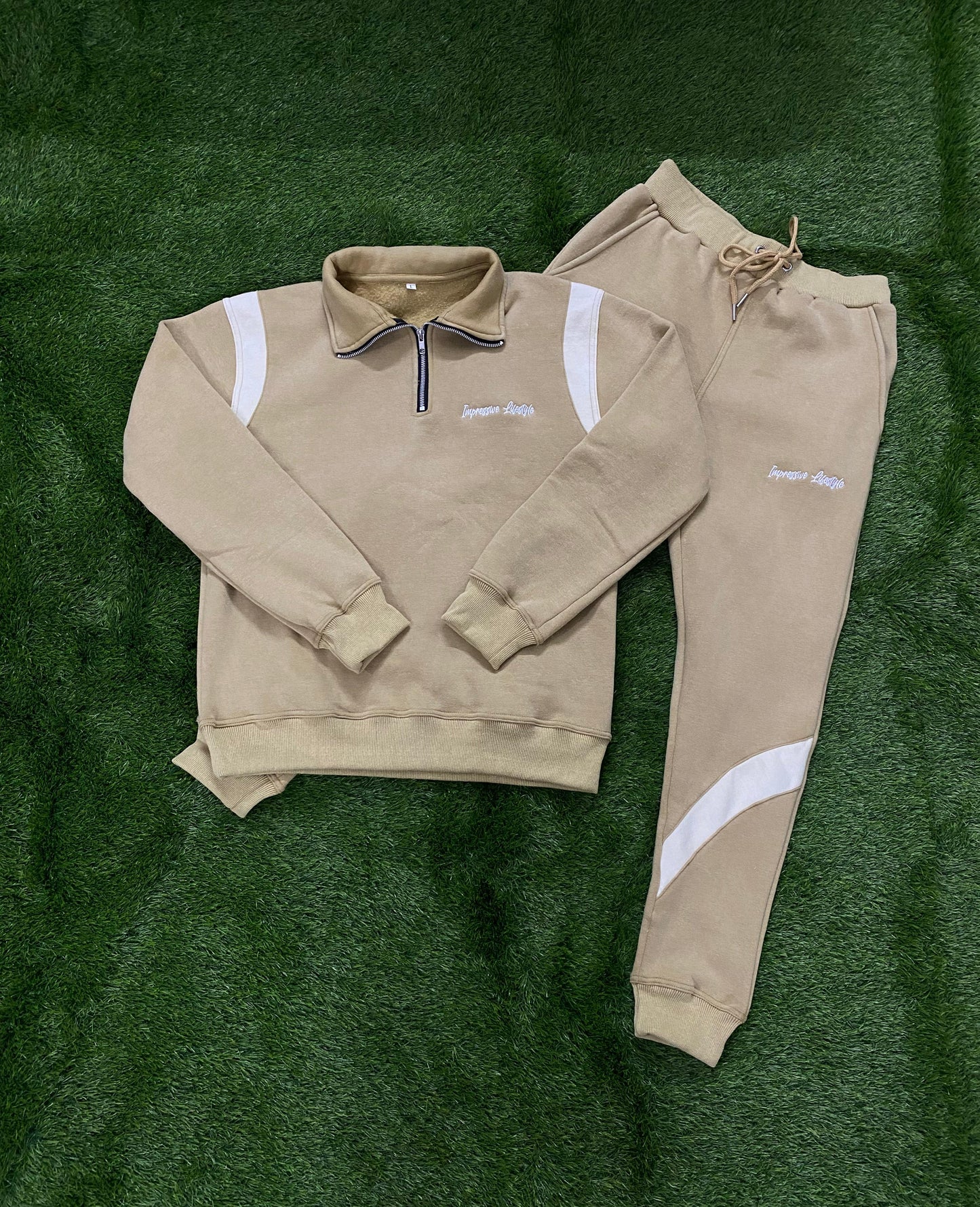 Quarter Zip Impressive Lifestyle Suit