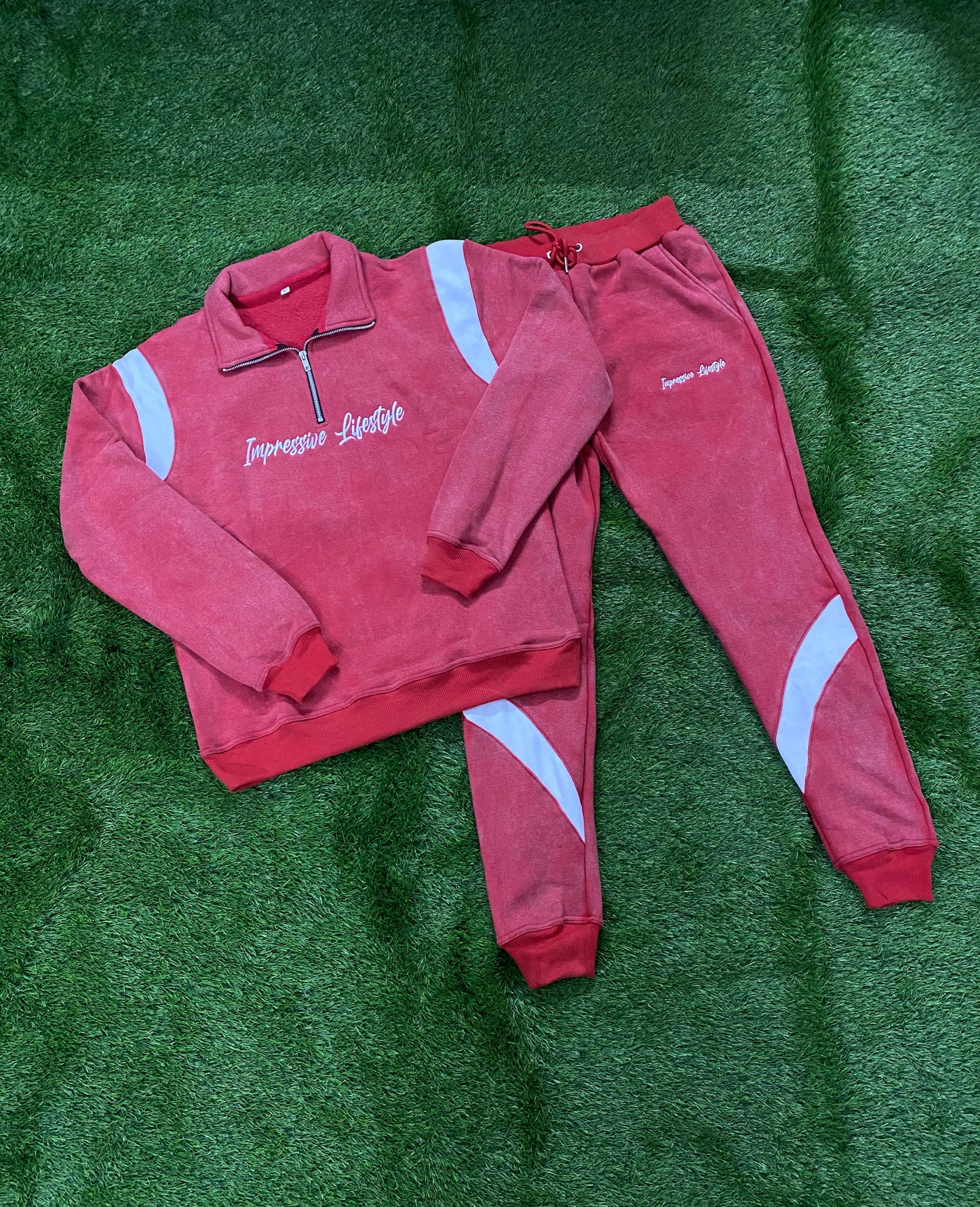 Quarter Zip Impressive Lifestyle Suit