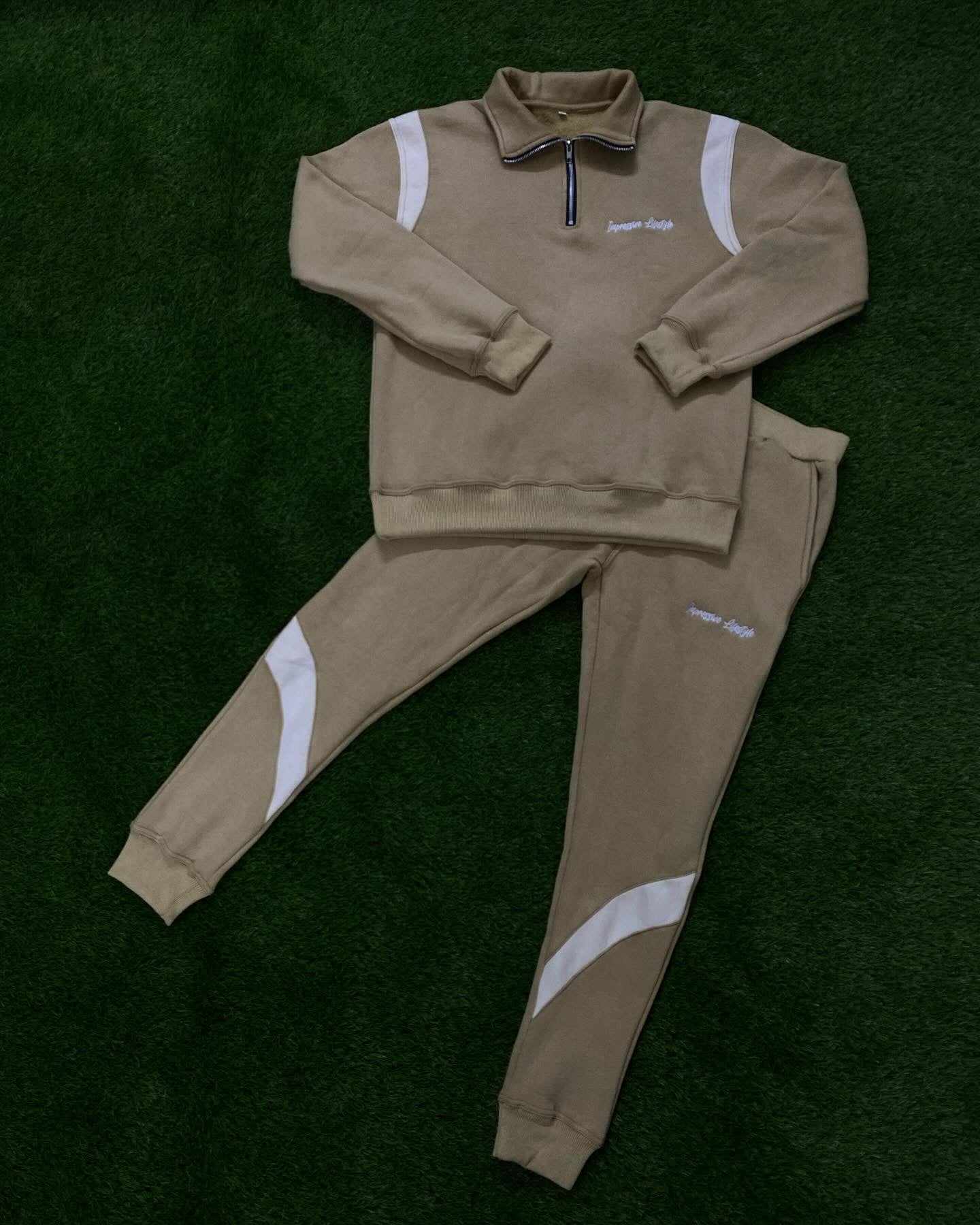 Quarter Zip Impressive Lifestyle Suit