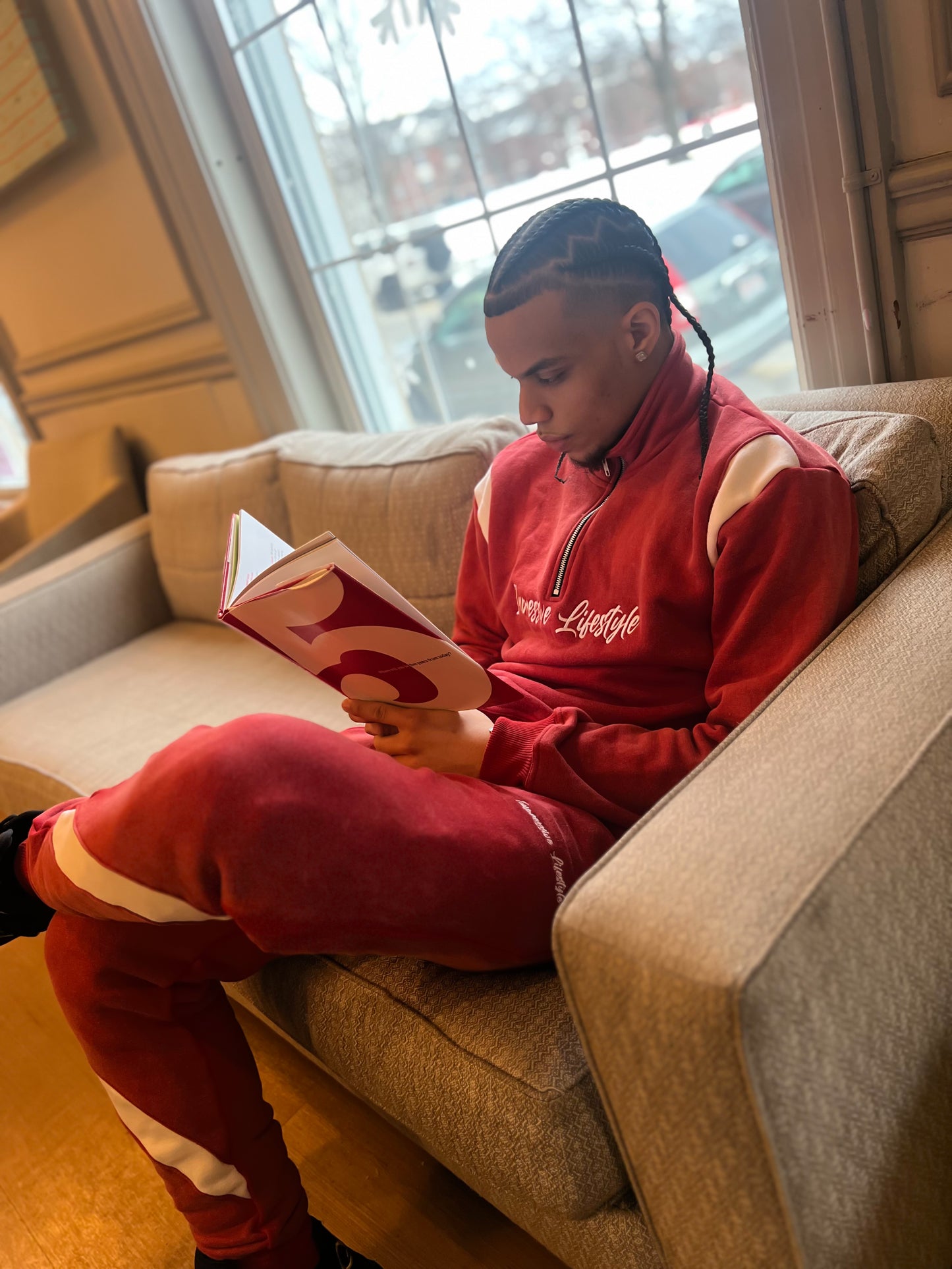 Quarter Zip Impressive Lifestyle Suit